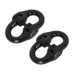 Traderight 2PCS Tow Hitch Hammer Lock Grade 80 Safety Chain Link Coupler 5.3T -Carbon Offroad Sales WBkoUY7tPBskK0fwXP61DOGzA