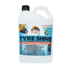 CleanAWORX - RV Care Tyre Shine Solvent Silicone Based Long Lasting 5L