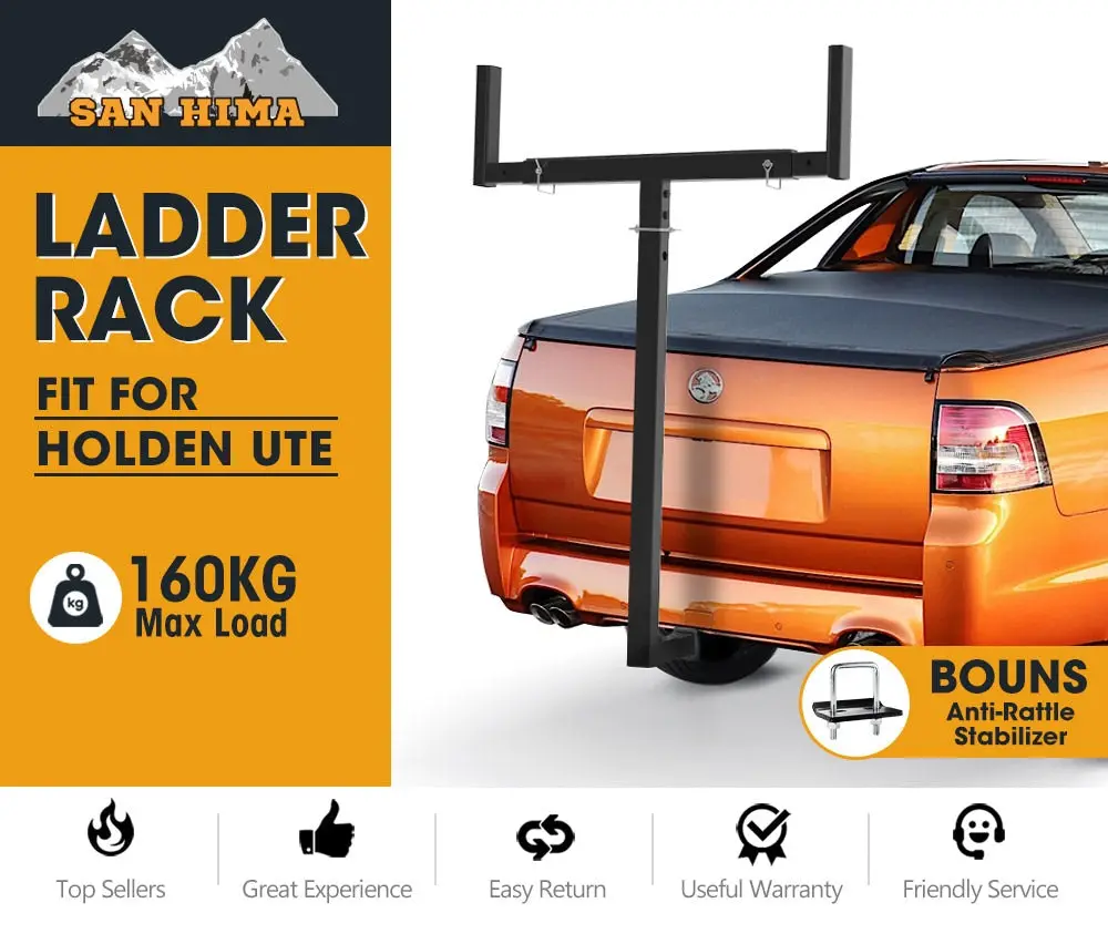 San Hima Holden Hsv Ute Ladder Rack Holden Maloo Roof Rack Tow Bar 4 San Hima Holden Hsv Ute Ladder Rack Holden Maloo Roof Rack Tow Bar - Image 2