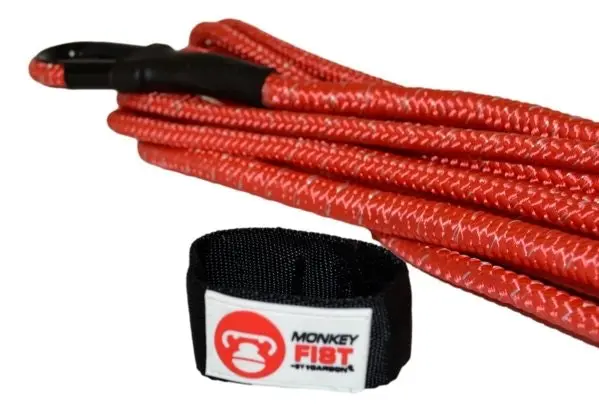 Carbon Offroad Monkey Fist Premium 7T X 10M Braided Winch Extension Rope 7 Carbon Offroad Monkey Fist Premium 7T X 10M Braided Winch Extension Rope - Image 5