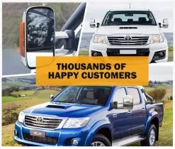 San Hima Pair Extendable Towing Mirrors For Toyota Hilux 2005-2015 W/ Indicators Pair -Carbon Offroad Sales a0E3dWgORz82u8tmM 5toOw U