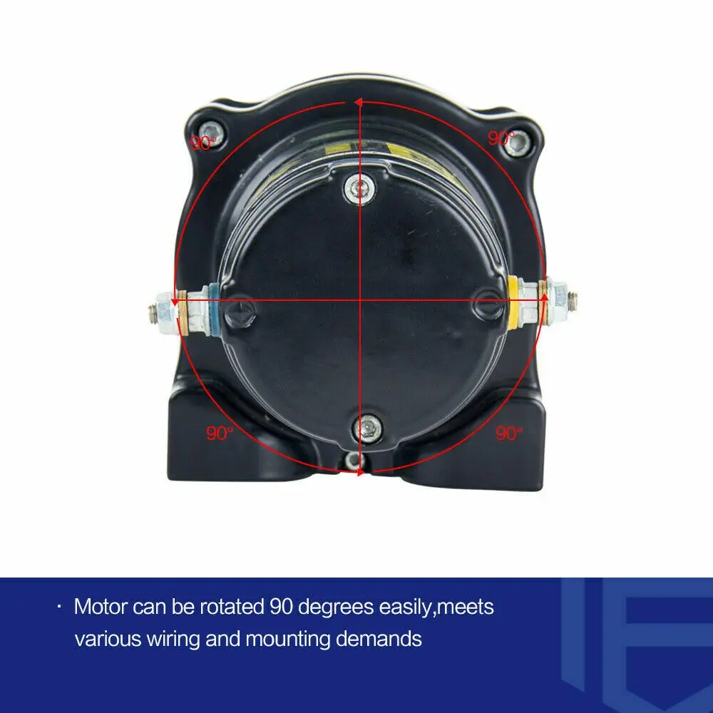 Novawinch T Series Nvt3500 3500lb Electric Winch For Atv And Utv With Steel Cable, Dc 12v 5 Novawinch T Series Nvt3500 3500lb Electric Winch For Atv And Utv With Steel Cable, Dc 12v - Image 3