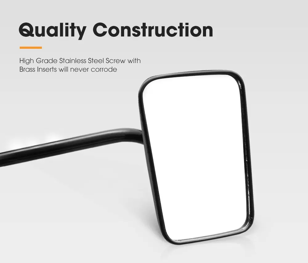 San Hima 2x Universal Fit Towing Mirrors 6 San Hima 2x Universal Fit Towing Mirrors - Image 4