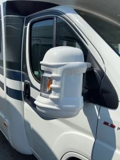 Milenco Mirror Protectors White Long Arm MIL4268