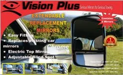 Vision Plus Mirrors TOYOTA PRADO 150 SERIES 2009 -> With Indicators