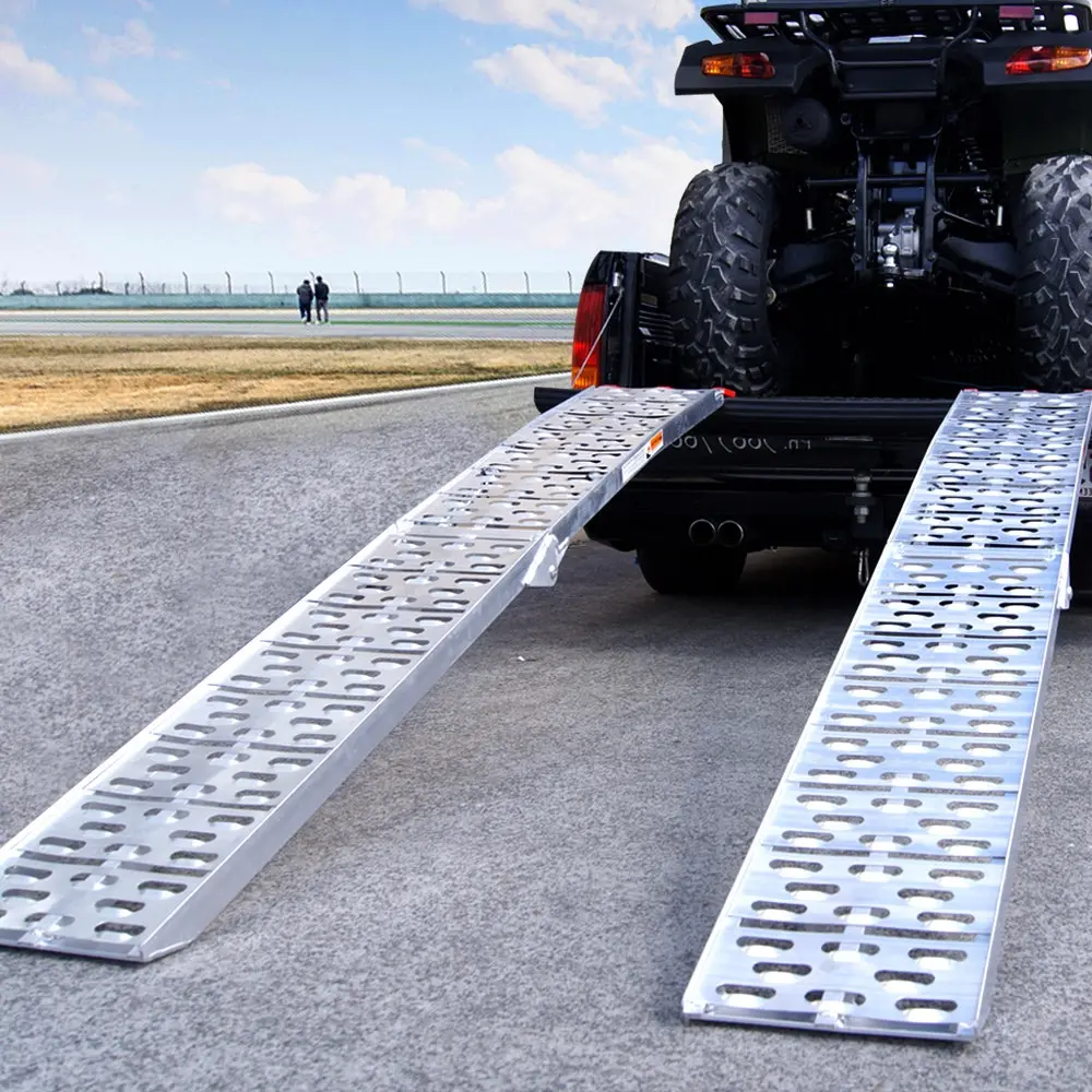 Kartrite 2x Aluminium Folding Loading Ramps ATV Motorbike 8 Kartrite 2x Aluminium Folding Loading Ramps ATV Motorbike - Image 6
