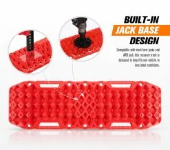 Bunker Indust Pair Recovery Tracks Sand Track With Jack Base 10T Red -Carbon Offroad Sales dBsyB6LlPxxnefJkxxm1NcPiw