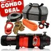 Carbon Offroad Carbon Scout Pro 12K Winch And Recovery Kit Combo -Carbon Offroad Sales drou2IZ5ERoCGGfZXqYTev80M