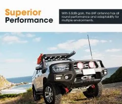 San Hima UHF Antenna 5DB Fibreglass CB 720mm -Carbon Offroad Sales eHzLlIdsu2H wMBoGdD2m0BeI