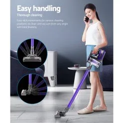 Devanti Handheld Vacuum Cleaner Cordless Handstick Stick Bagless Car Vac Portable Rechargeable Headlight 150W -Carbon Offroad Sales ebCoj8Yv jwMM2uImrei0pni8 1