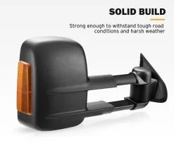 San Hima Extendable Towing Mirrors For Nissan Navara D23 NP300 2015-Current Black -Carbon Offroad Sales fiZbMLsJRlvUO2cBebosxghRw