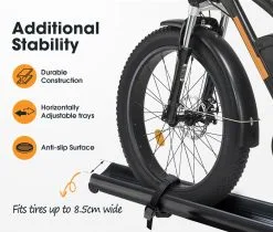 San Hima Bicycle Carrier 2 E-Bike Rack Bike Car Rack 2" Hitch Mount Steel 4x4 -Carbon Offroad Sales h2P4wxEokM8mIGotw6h8Byyq8