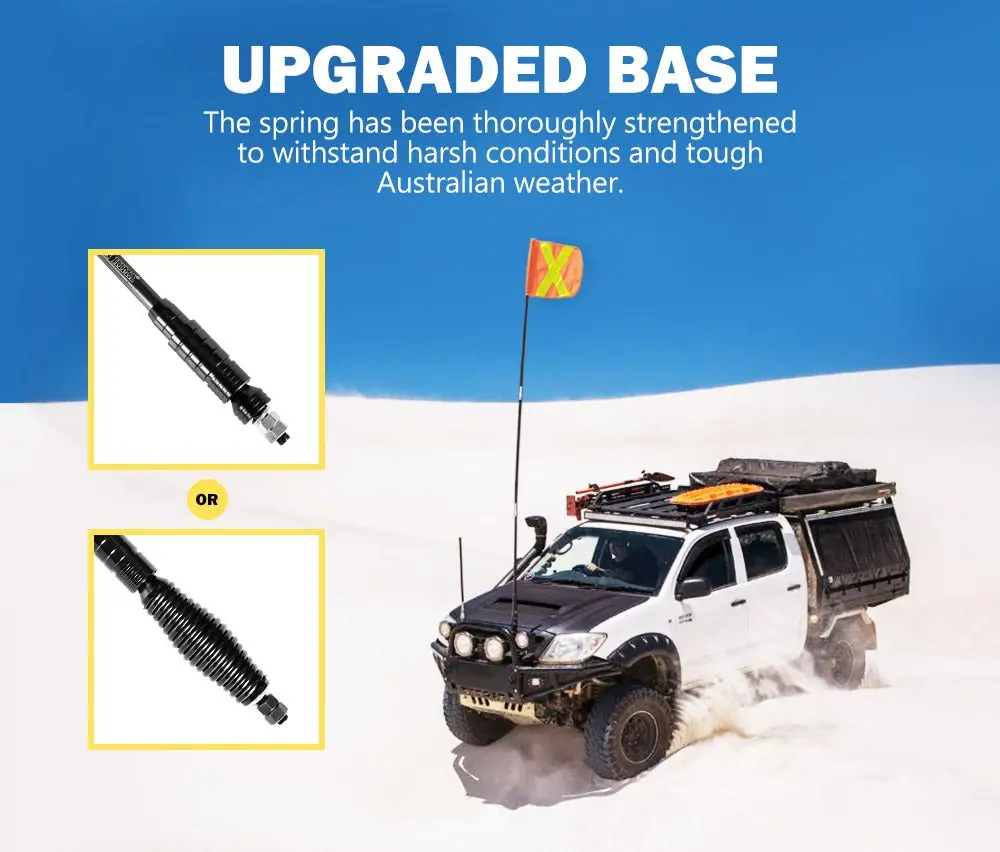 San Hima 3x1M 4WD Recovery Sand Flag Safety Flag Quick Connector 8 San Hima 3x1M 4WD Recovery Sand Flag Safety Flag Quick Connector - Image 6