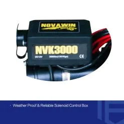 Novawinch K Series Nvk3000 3000lb Electric Winch 12v With Steel Cable For Recovery Utility Atv 4wd -Carbon Offroad Sales hpfsMYJWLxjqlgWaaUd2M36 Q