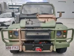 Carbon Offroad Hidden Winch Cradle For Ex-Army Landrover Perentie 4x4 And 6x6