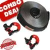 Carbon Offroad Carbon 20m 8T Winch Extension Strap And 2 X Bow Shackle Combo Deal -Carbon Offroad Sales iqAtPiFbUxtgtcMmlk6Yg5E6g