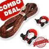Carbon Offroad Carbon 4m 14000kg Bridle Recovery Rope And 2 X Bow Shackle Combo Deal -Carbon Offroad Sales is7FNF3z5foOO8uUUzRSCYJes