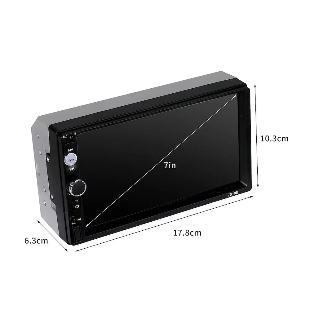 Manan Double 2 Din Car Stereo Head Unit Bluetooth Android MP5 Player +Camera 5 Manan Double 2 Din Car Stereo Head Unit Bluetooth Android MP5 Player +Camera - Image 3