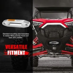 Fieryred 4500LBS/2041KG Wireless 12V Electric Winch Synthetic Rope Boat Atv 4WD -Carbon Offroad Sales j6HTeU3heBnMh 37K5so9JAsQ