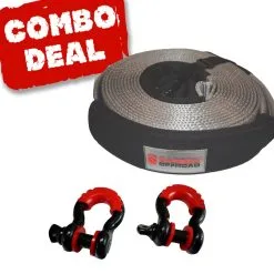 Carbon Offroad Carbon Snatch Strap And 2 X Bow Shackle Combo Deal -Carbon Offroad Sales jNy8BuOtce0BH5jS 5ZWw08ow