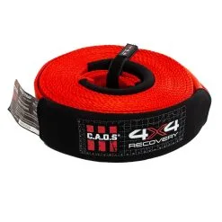 CAOS Recovery Gear CAOS 11T Snatch Strap 75mm X 9m (Red)