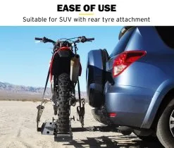 San Hima Steel Motorcycle Carrier Motorbike Rack Dirt Bike Ramp 2″ Towbar Steel -Carbon Offroad Sales m6AM4arp4kDoPt5w HnzVq5a8