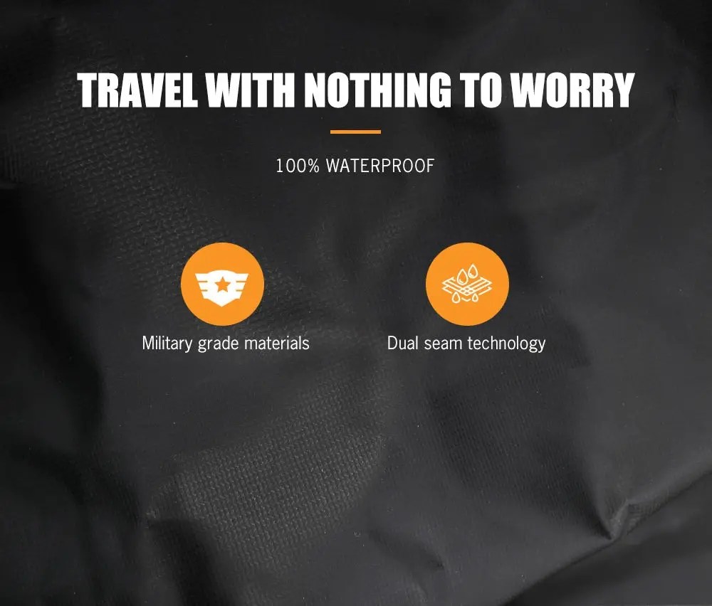 San Hima 428L Car Roof Top Cargo Bag Waterproof Luggage Carrier Storage Travel 8 San Hima 428L Car Roof Top Cargo Bag Waterproof Luggage Carrier Storage Travel - Image 6