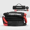 Fieryred Recovery Kit Tow Rope 22mm X 6m Soft Shackle 15T Snatch Block -Carbon Offroad Sales mcGuWYNBGM3BMP3q VqVCB8Wc