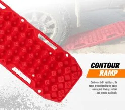 Bunker Indust Recovery Tracks 10 Tons Red Boards + Mounting Pins Truck -Carbon Offroad Sales mwFhFUB94mYw6XuTwvX7qKatg 3