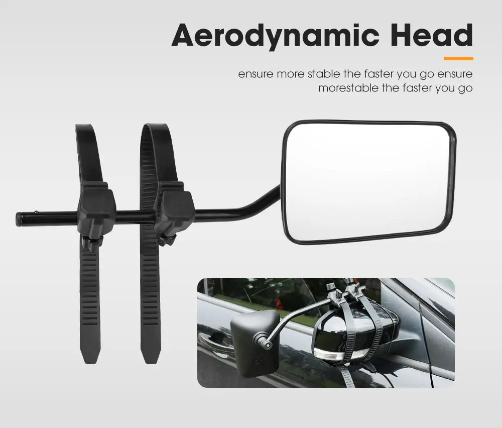 San Hima 2x Universal Fit Towing Mirrors 8 San Hima 2x Universal Fit Towing Mirrors - Image 6