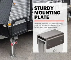 San Hima 4x 470MM Corner Legs Drop Down W/Handle Steel Base 1200LBS -Carbon Offroad Sales nkylL2zGd3FIHkXZA5erLINck