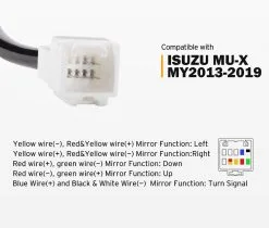 San Hima Pair Extendable Towing Mirrors For Isuzu MU-X MY2013-MY2019 Pair -Carbon Offroad Sales o5YckDgdtNpZN001q3Uez2qo8