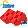 Wheel Chocks To Suit Explore Levelling Ramps Caravan Camper Trailer Pair -Carbon Offroad Sales oC4iHFkmT6qn7CYfCNUHlH3Co