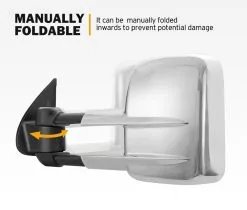 San Hima Extendable Towing Mirrors Fit Mitsubishi Triton MQ/MR 2015 - ON Chrome 17 San Hima Extendable Towing Mirrors Fit Mitsubishi Triton MQ/MR 2015 - ON Chrome -Carbon Offroad Sales oXsw znroaiUwkHXpU9SF0yc0