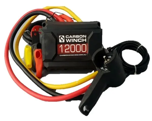 Carbon Offroad Carbon Winch 24 Volt Control Box Complete With Wireless Controller 4 Carbon Offroad Carbon Winch 24 Volt Control Box Complete With Wireless Controller - Image 2