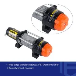 Novawinch T Series Nvt4500 4500lb Electric Winch For Atv And Utv With Steel Cable, Dc 12v 17 Novawinch T Series Nvt4500 4500lb Electric Winch For Atv And Utv With Steel Cable, Dc 12v -Carbon Offroad Sales p G JYaUSfGNke5gEd6d8XXCw