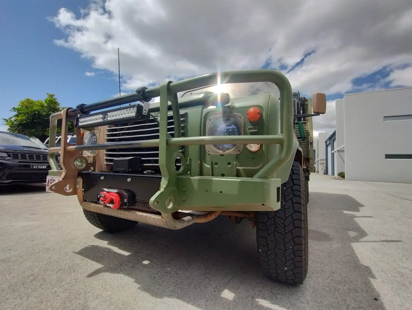 Carbon Offroad Hidden Winch Cradle For Ex-Army Landrover Perentie 4x4 And 6x6 5 Carbon Offroad Hidden Winch Cradle For Ex-Army Landrover Perentie 4x4 And 6x6 - Image 3