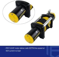 Novawinch Pro Series Pro9500 9500lb Electric Winch With Synthetic Rope Dc 12v For 4x4 Off Road -Carbon Offroad Sales padhuHVsGIzb7iLsX0U1sHD1w