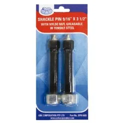 ARK Shackle Pins Greasable 2 Pack 9/16" X 3 1/2" Sp916gb