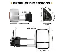 San Hima Pair Extendable Towing Mirrors For Holden Colorado RG MY2013-MY2020 -Carbon Offroad Sales qLbPESKsVk2FvPugvnLNAM 9E 1