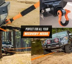 Bunker Indust 4WD Recovery Kit Snatch Strap Hitch Receiver Bow Shackles Off Road -Carbon Offroad Sales r Ko6r 3E8Yra7R3Lzp6MpEFI