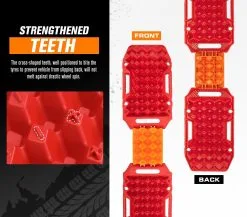 Bunker Indust Recovery Tracks Sand Track 15T Red + 7PCS Recovery Kit -Carbon Offroad Sales r2xG97 dcexEoz2S3nipQjcuw 2