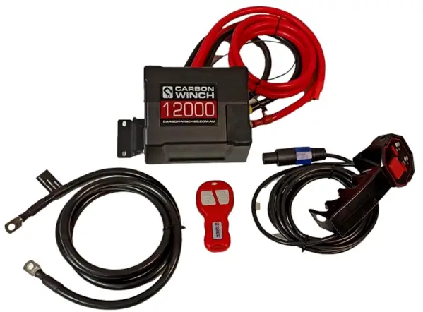 Carbon Offroad 12 Volt Winch Control Box V2 - Complete With Wireless Controller 5 Carbon Offroad 12 Volt Winch Control Box V2 - Complete With Wireless Controller - Image 3