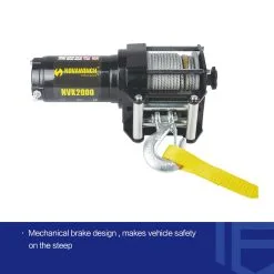 Novawinch K Series Nvk2000 2000lb Electric Winch 12v With Steel Cable For Recovery Utility Atv 4wd -Carbon Offroad Sales sFHlfRieCG3erCZaxOVkqc0O0