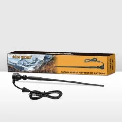 San Hima UHF Radio Antenna AM/FM Black Rubber Duck Suits Car 4X4