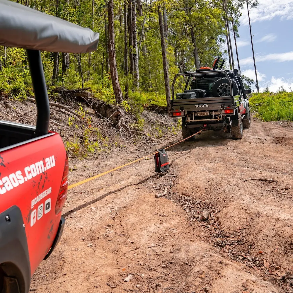 CAOS Recovery Gear CAOS 8T Snatch Strap 75mm X 9m (Orange) 11 CAOS Recovery Gear CAOS 8T Snatch Strap 75mm X 9m (Orange) - Image 9