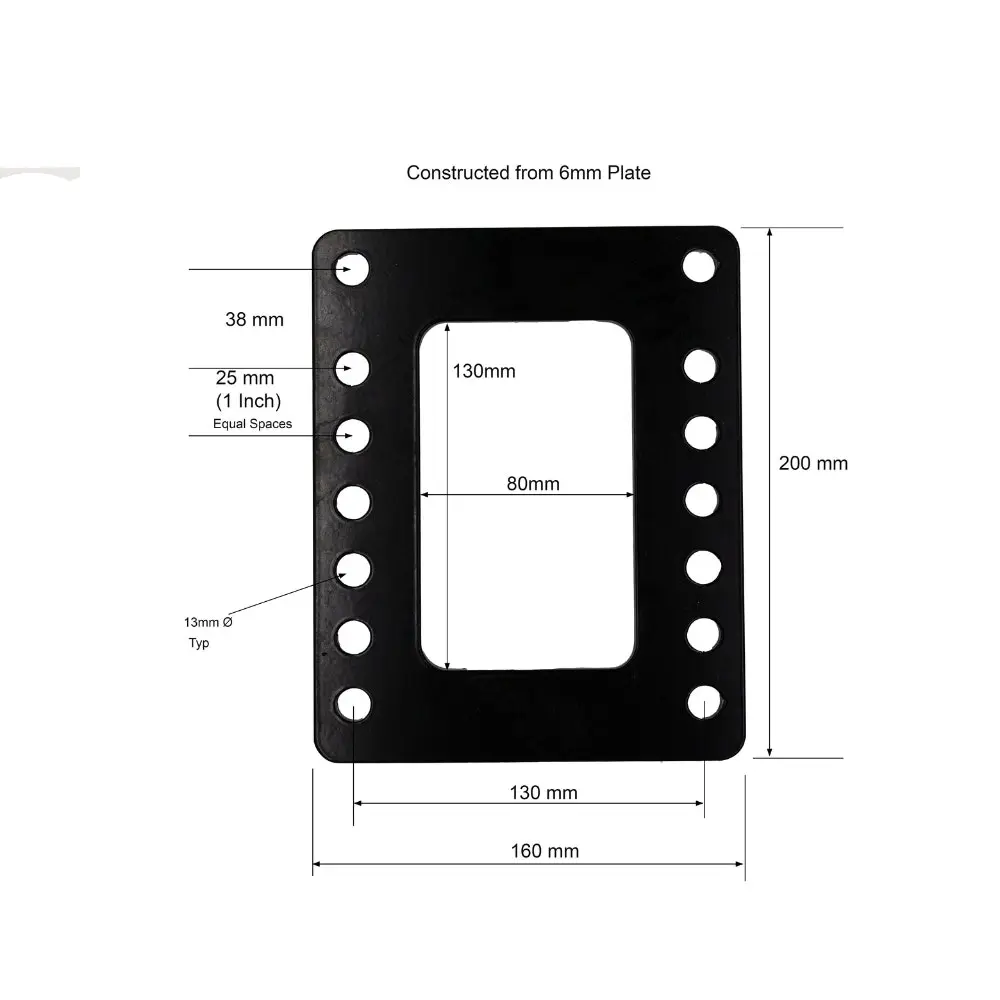 Black Jack - Trailer Jack Clamp Bracket 5 Black Jack - Trailer Jack Clamp Bracket - Image 3
