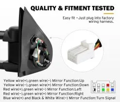 San Hima Pair Extendable Towing Mirrors For Toyota HILUX 2015-ON Black Pair -Carbon Offroad Sales ujHEt34 ce05lHyqf2Mf1en 4