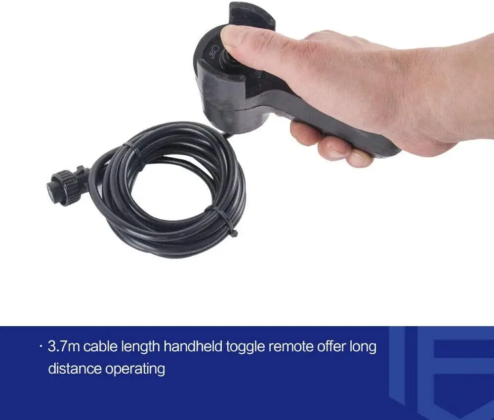 Novawinch Pro Series Pro12500 12500lb Electric Winch With Synthetic Rope Dc 12v For 4x4 Off Road 11 Novawinch Pro Series Pro12500 12500lb Electric Winch With Synthetic Rope Dc 12v For 4x4 Off Road - Image 9