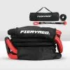 Fieryred Recovery Kit Tow Rope 22mm X 9m Soft Shackle 15T Snatch Block
